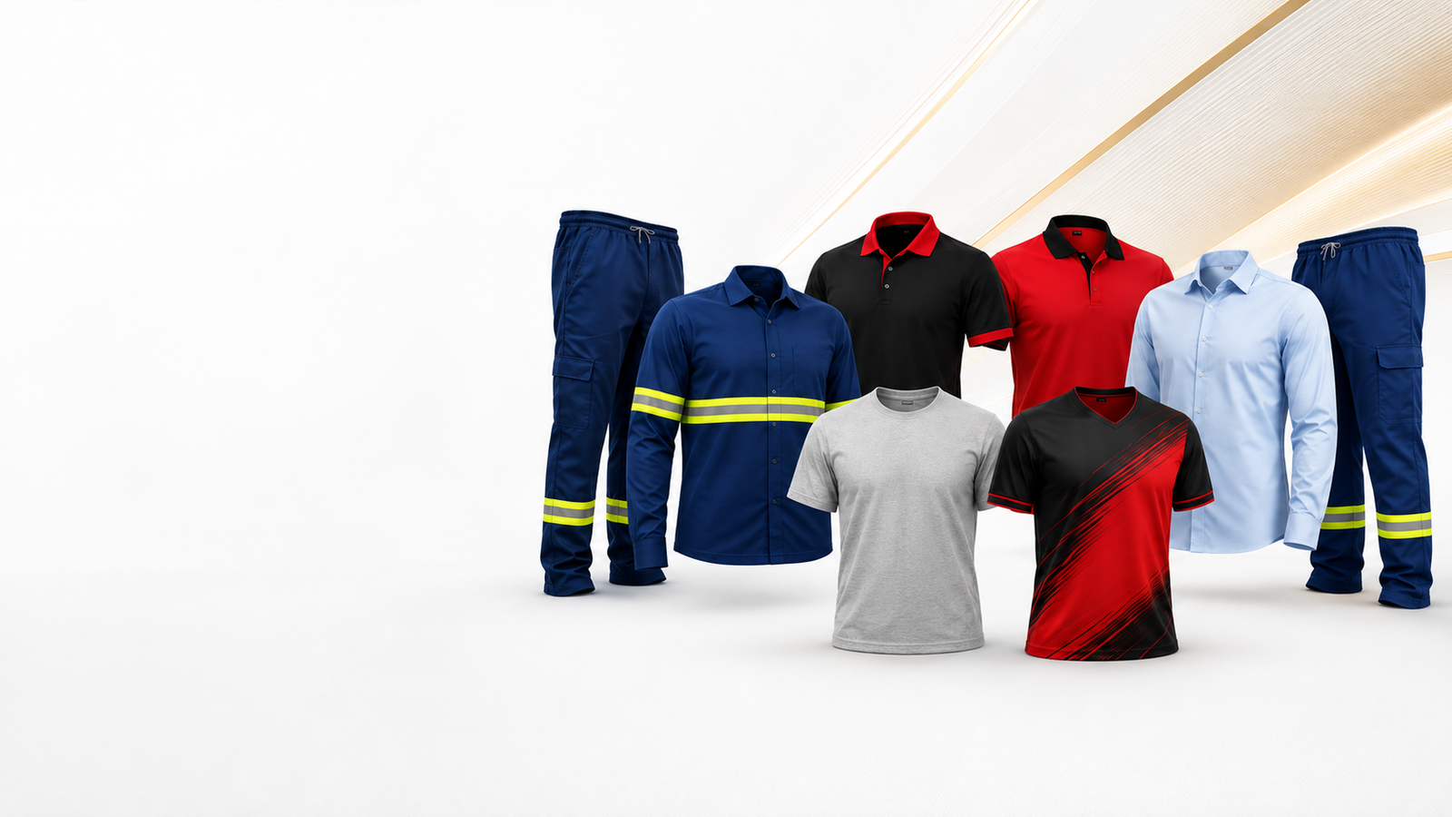Uniformes profissionais personalizados